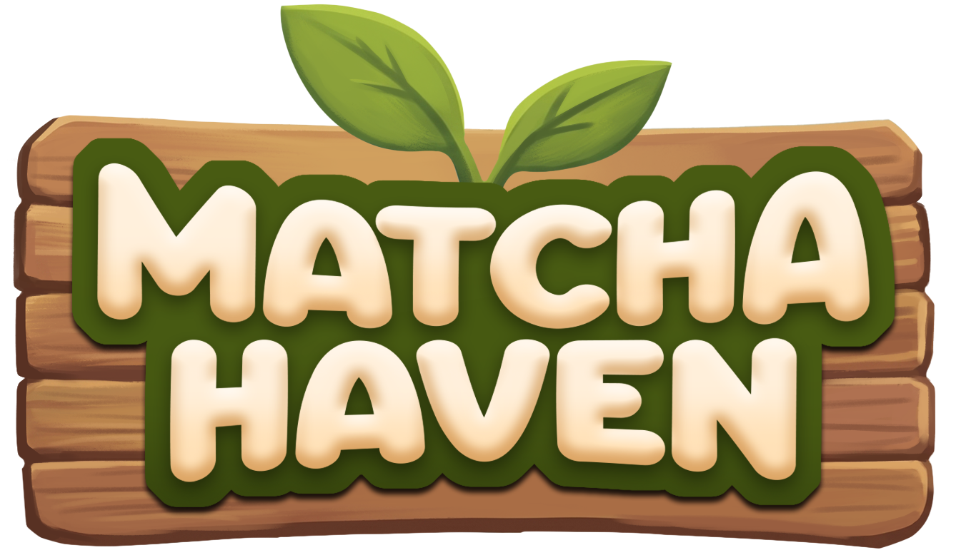 Matcha Haven title logo